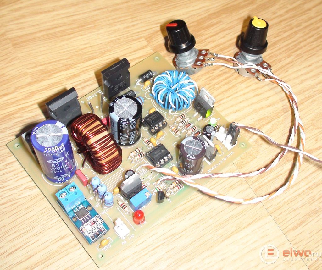 GÜÇ KAYNAĞI 0-50 V 20 A LM2576'DA